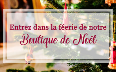 Entrez dans la féerie de notre boutique de Noël