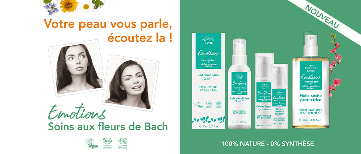 Nouvelle gamme de soin ÉMOTION | Élixir & Co